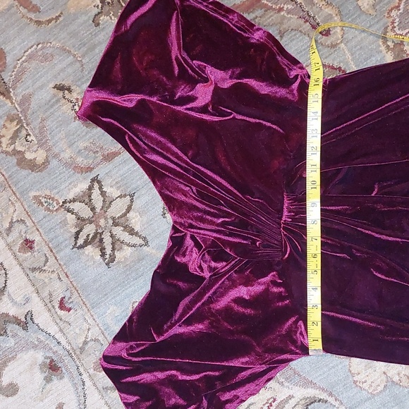 Revelry Burgundy Gwen Maxi Dress Sz 14 - Picture 12 of 14